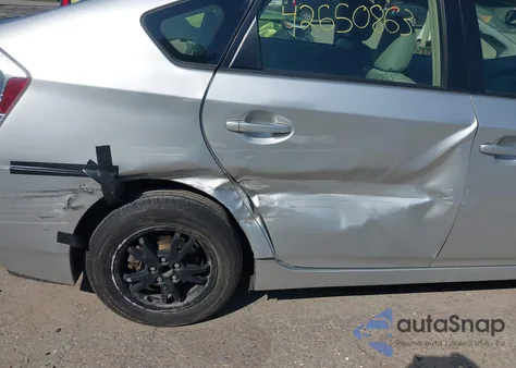 2012 Toyota Prius Four from USA, damaged, VIN JTDKN3DU6C5421852